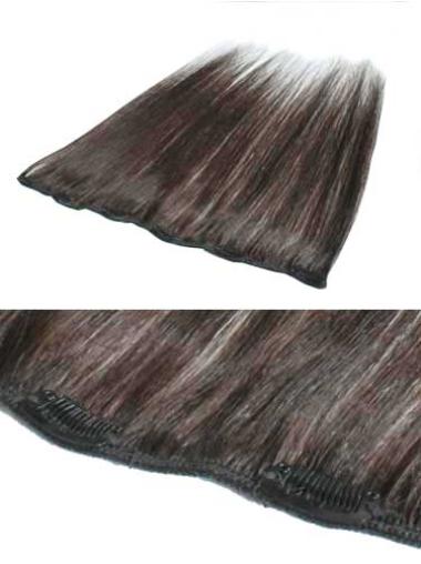 Uskomaton Ruskea Remy-Hiusta Suora Clip On Hiustenpidennykset