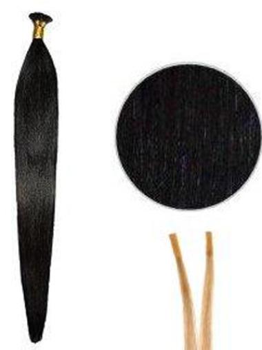 Musta Remy-Hiusta Suora Korkealaatuinen Mikrorengaspidennykset