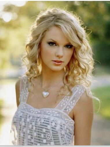 Parhaat 18" Vaalea Synteettistä Konetyötä Taylor Swift Peruukit